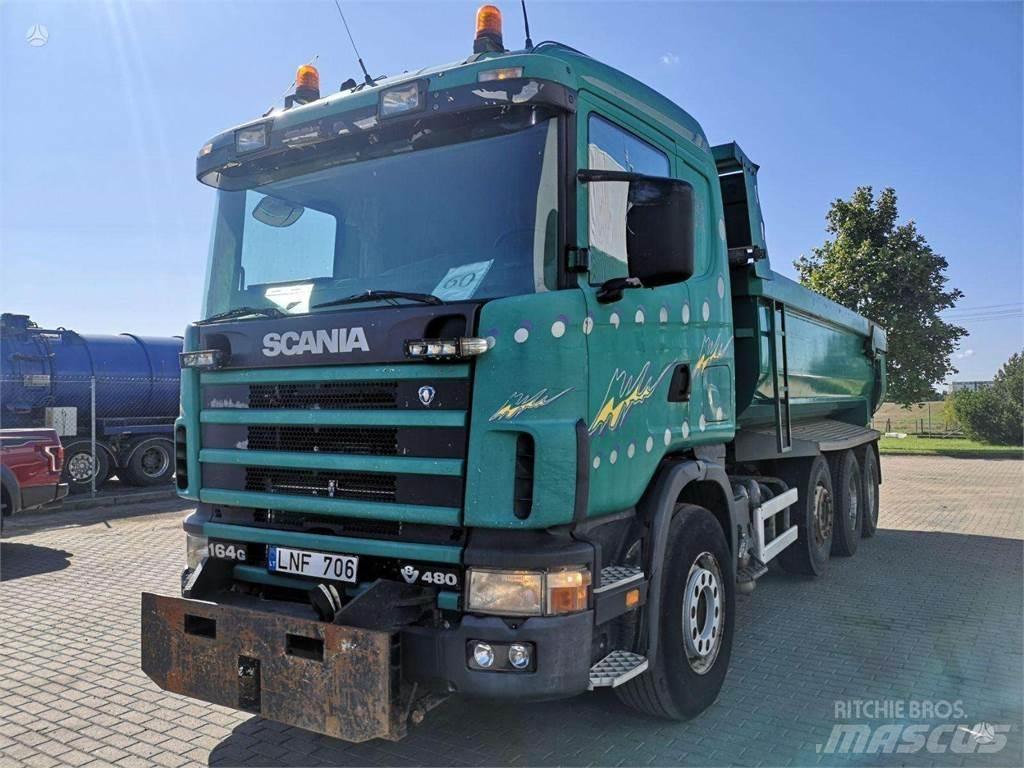 Scania 164G Φορτηγά Ανατροπή