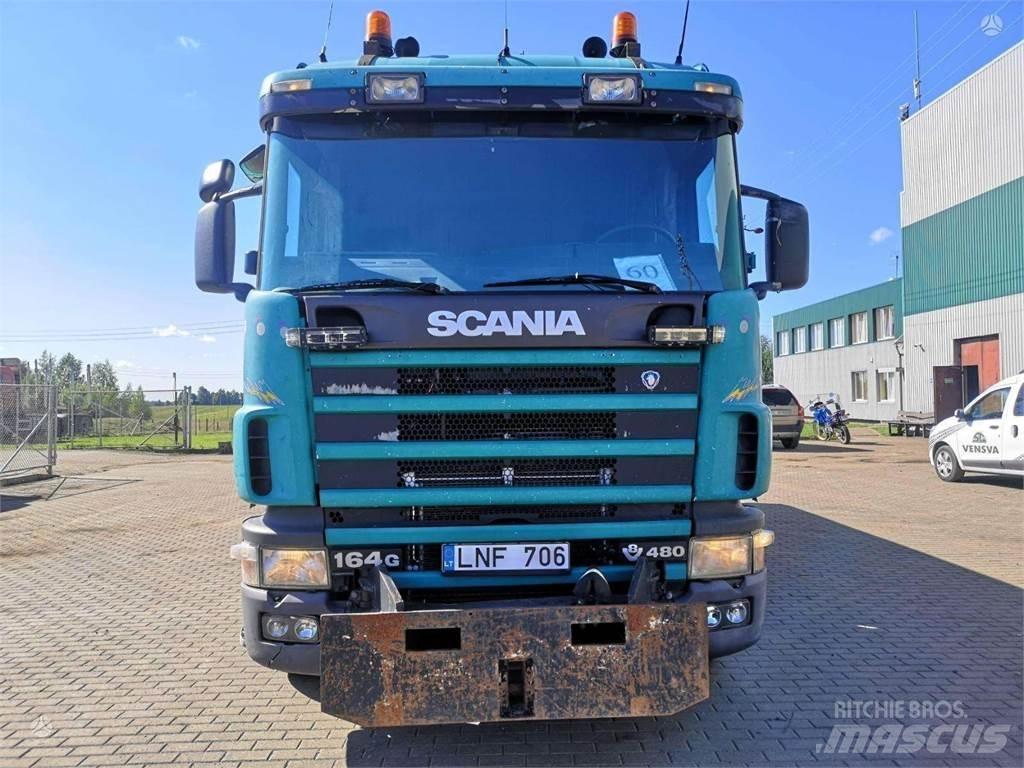 Scania 164G Φορτηγά Ανατροπή