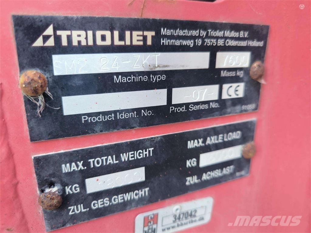 Trioliet sm2-24 Τροφοδότες μειγμάτων