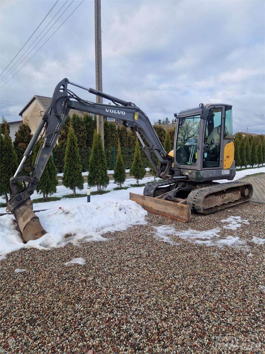 Volvo ECR50 Εκσκαφείς με ερπύστριες
