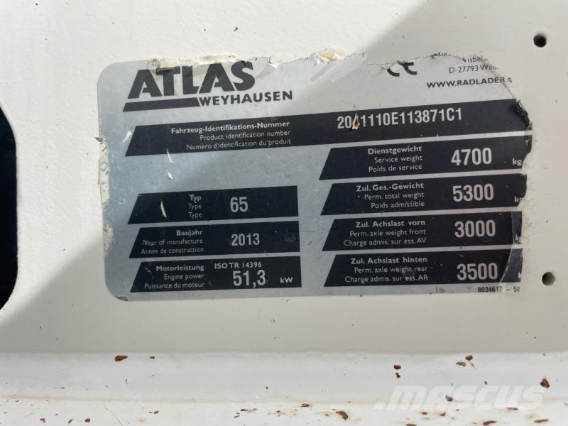Atlas 65 Μίνι φορτωτές