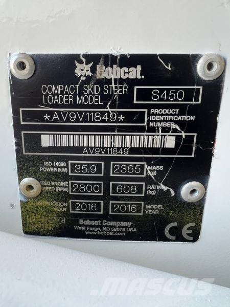 Bobcat S 450 Μίνι φορτωτές