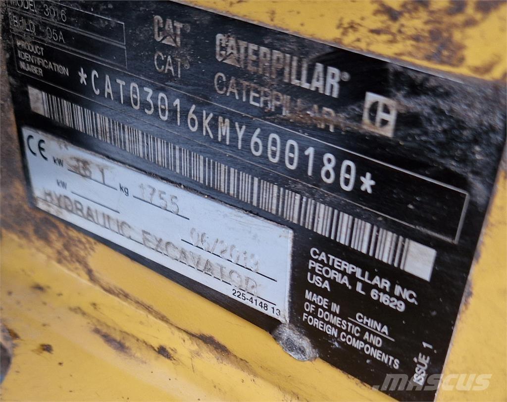 CAT 301.6 Εκσκαφάκι (διαβολάκι) < 7t