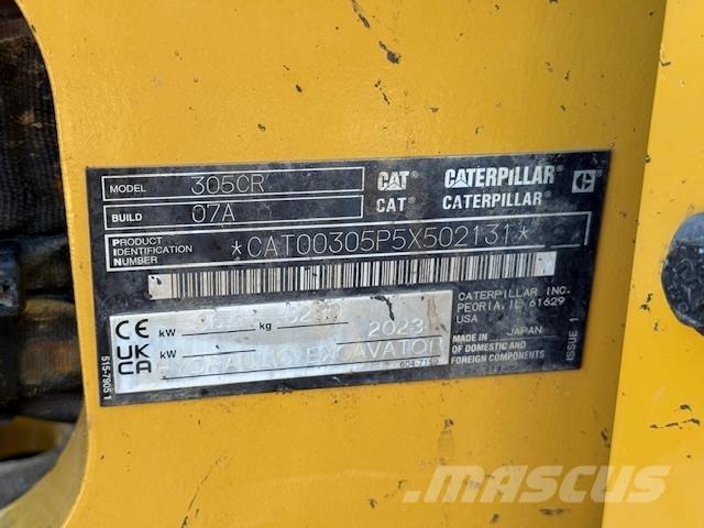 CAT 305 Εκσκαφάκι (διαβολάκι) < 7t