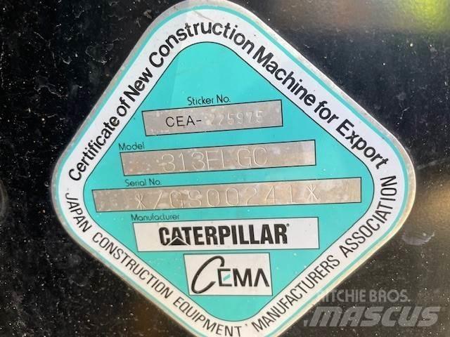 CAT 313 FL GC Εκσκαφείς με ερπύστριες