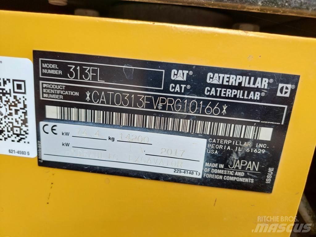 CAT 313FL Εκσκαφείς με ερπύστριες