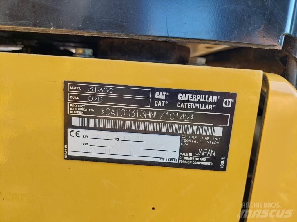 CAT 313GC Εκσκαφείς με ερπύστριες