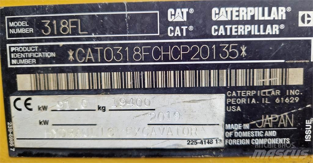 CAT 318FL Εκσκαφείς με ερπύστριες