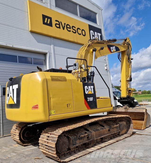 CAT 318FL Εκσκαφείς με ερπύστριες