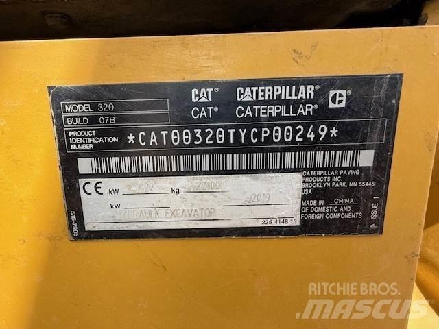 CAT 320 Εκσκαφείς με ερπύστριες