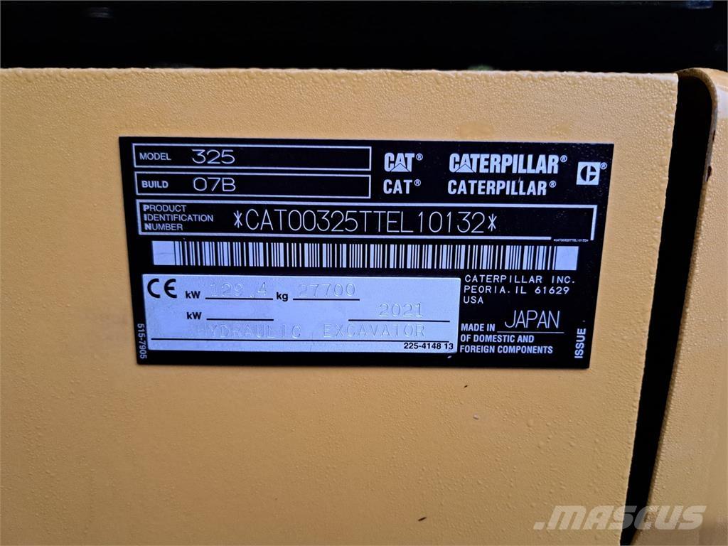 CAT 325 Εκσκαφείς με ερπύστριες