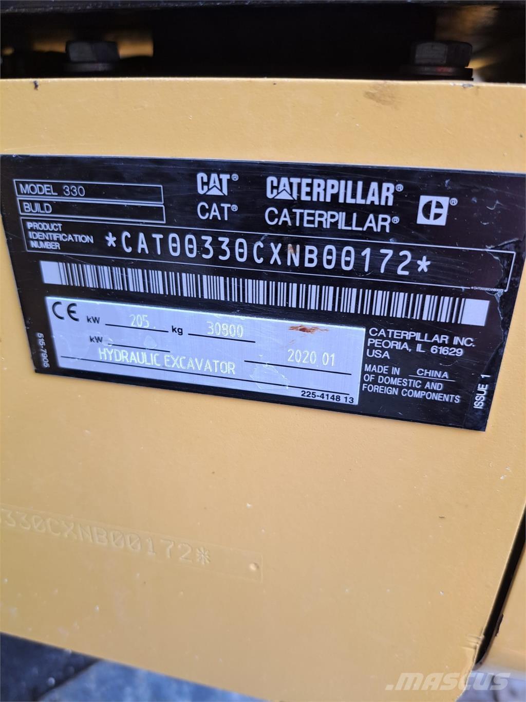 CAT 330 Εκσκαφείς με ερπύστριες