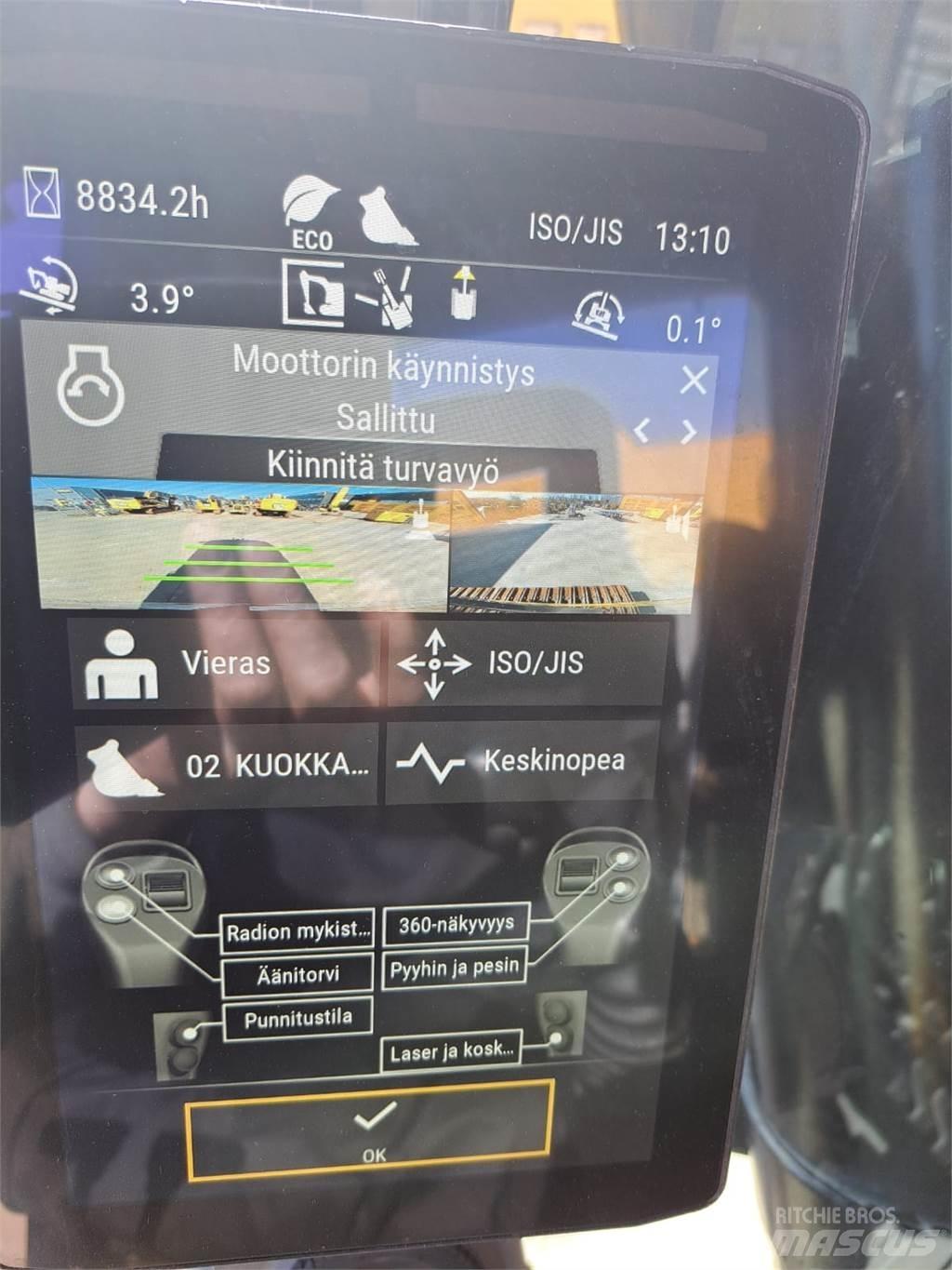 CAT 352 Εκσκαφείς με ερπύστριες
