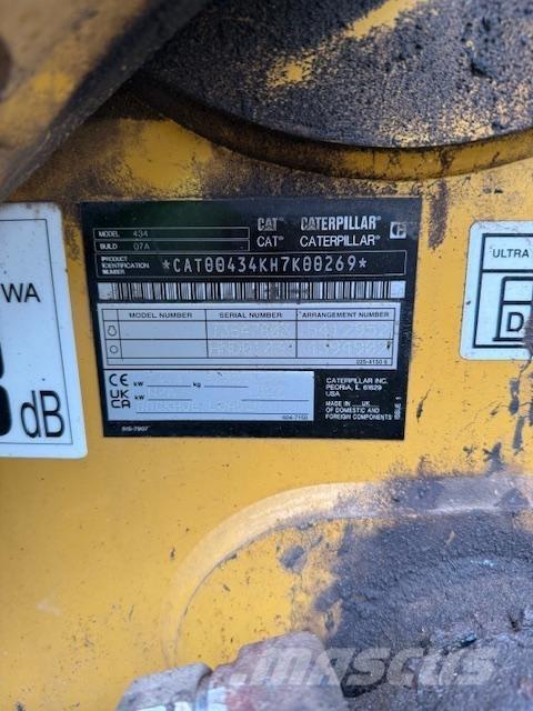 CAT 434-07 Εκσκαφείς Φορτωτές τύπου JCB