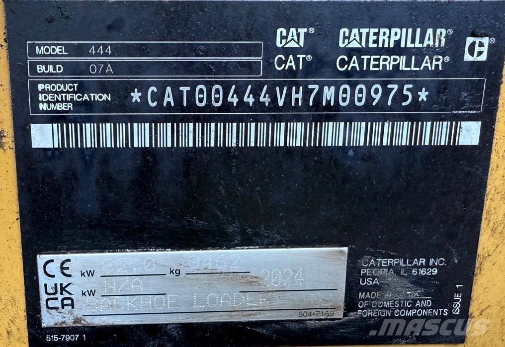 CAT 444 Εκσκαφείς Φορτωτές τύπου JCB