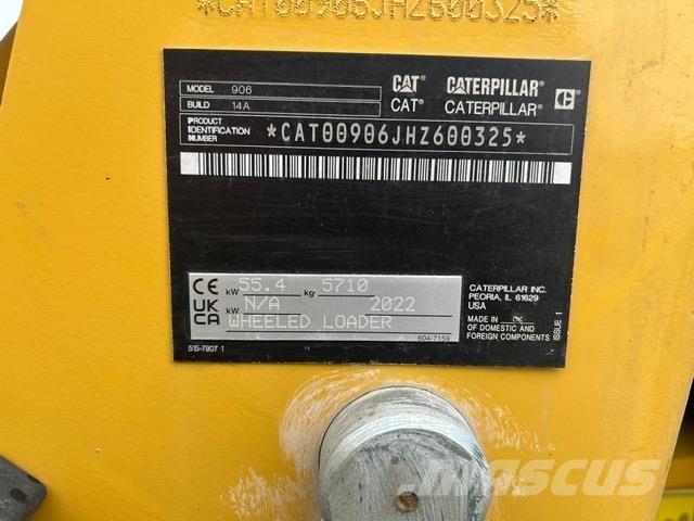 CAT 906-14 Φορτωτές με λάστιχα (Τροχοφόροι)