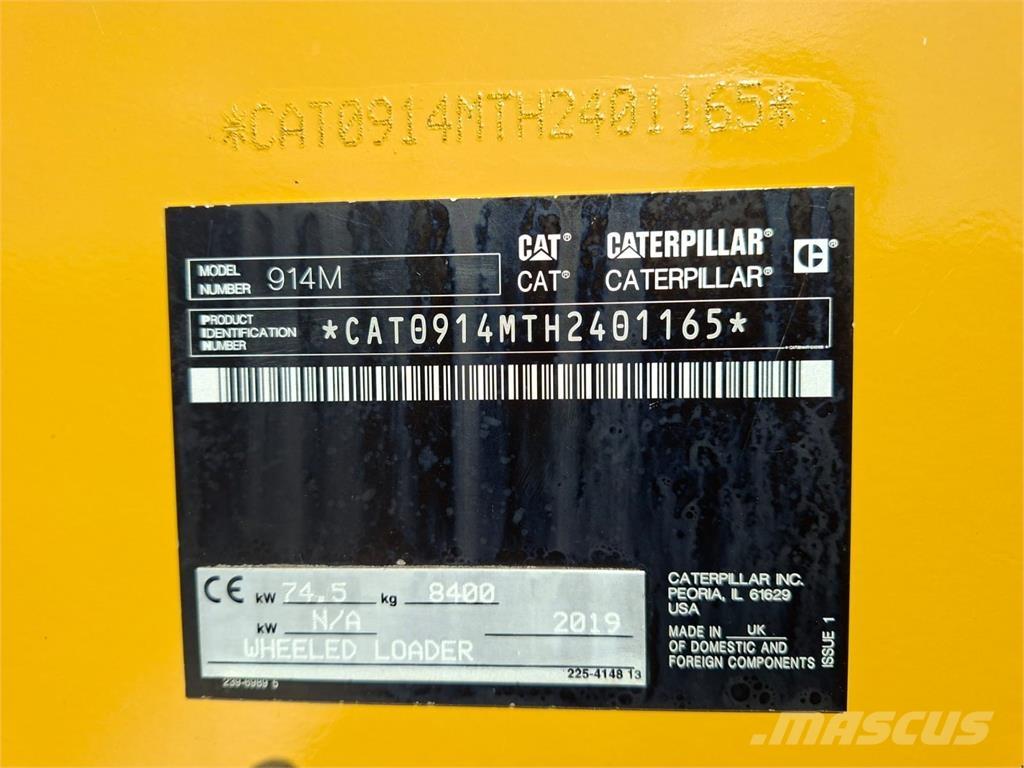 CAT 914M Φορτωτές με λάστιχα (Τροχοφόροι)