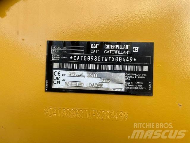 CAT 980 NG Φορτωτές με λάστιχα (Τροχοφόροι)