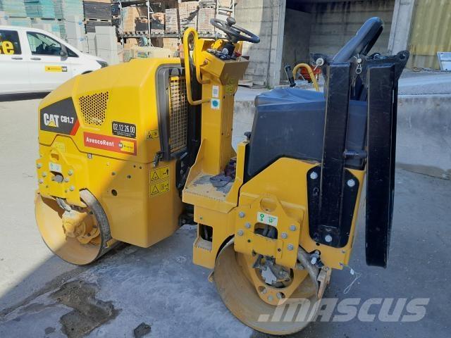 CAT CB1.7 Οδοστρωτήρες διπλού κυλίνδρου