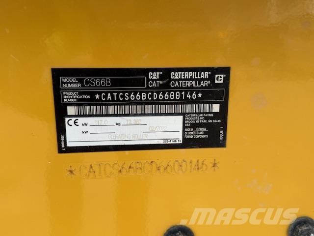 CAT CS66B Οδοστρωτήρες μονού κυλίνδρου