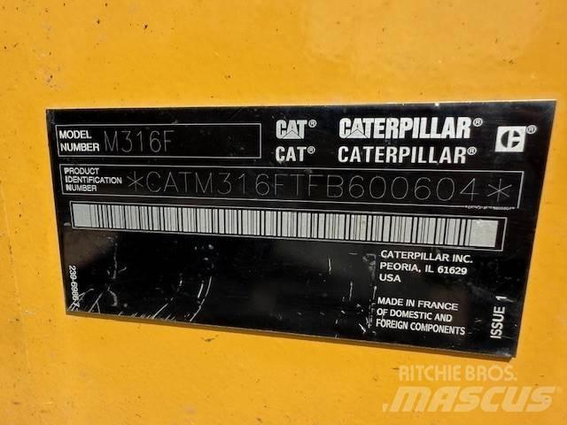 CAT M316F Κατασκευές - Άλλα