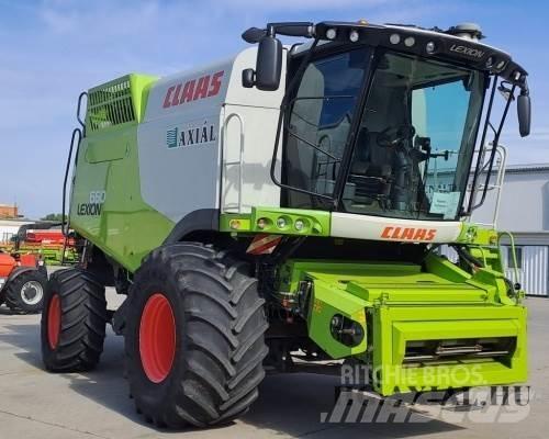CLAAS Lexion 660 Θεριζοαλωνιστικές μηχανές