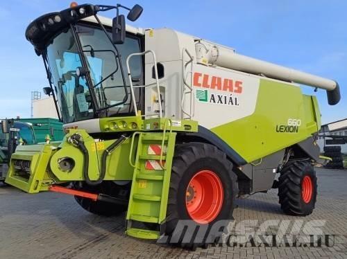 CLAAS Lexion 660 Θεριζοαλωνιστικές μηχανές