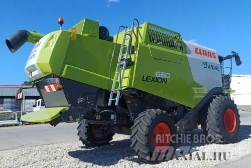 CLAAS Lexion 660 Θεριζοαλωνιστικές μηχανές