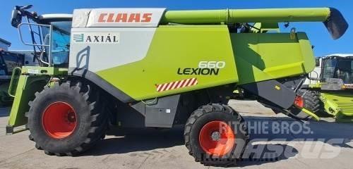 CLAAS Lexion 660 Θεριζοαλωνιστικές μηχανές