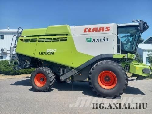 CLAAS Lexion 660 Θεριζοαλωνιστικές μηχανές