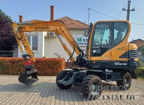 Hyundai R55W-9A Εκσκαφείς με τροχούς - λάστιχα