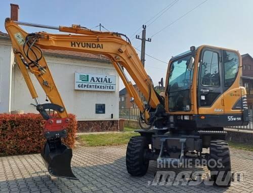 Hyundai R55W-9A Εκσκαφείς με τροχούς - λάστιχα