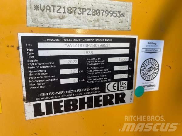 Liebherr L 538 V Φορτωτές με λάστιχα (Τροχοφόροι)