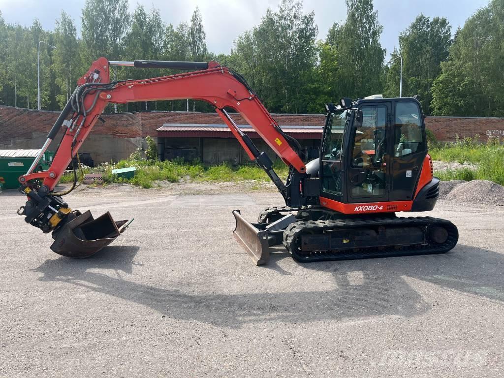 Kubota KX 080-4 Μίνι εκσκαφείς 7t - 12t