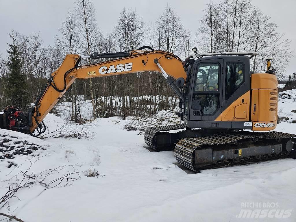 CASE CX 145 D SR Εκσκαφείς με ερπύστριες