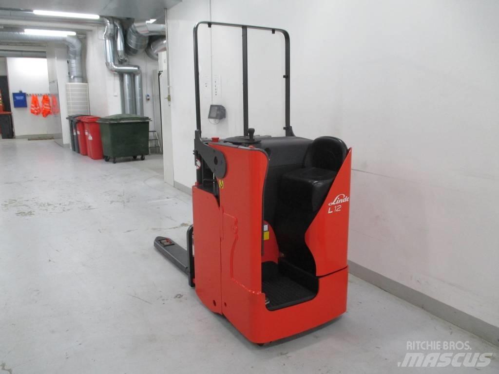 Linde L12LS Ηλεκτρικά παλετοφόρα με ιστό