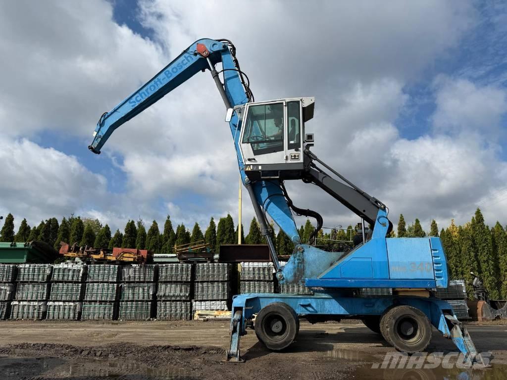 Terex Fuchs MHL 340 Βιομηχανικά μηχανήματα διαχείρισης αποβλήτων