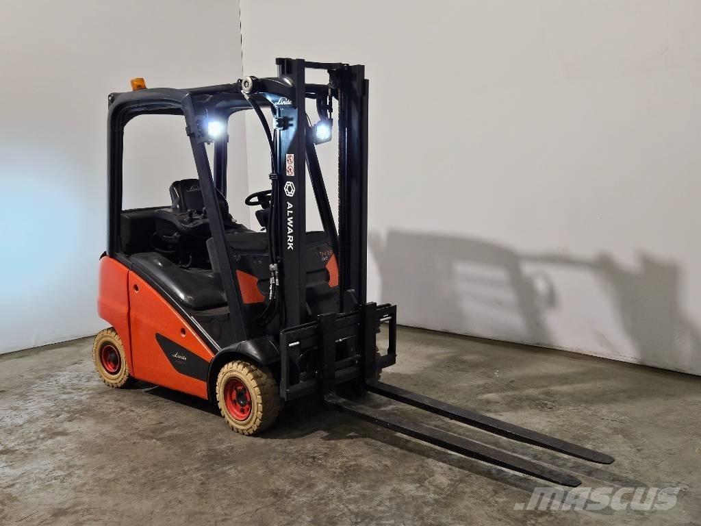 Linde H18T Περονοφόρα ανυψωτικά κλαρκ με φυσικό αέριο LPG