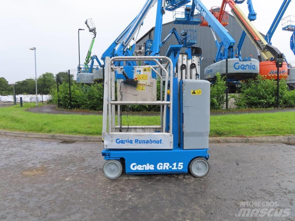 Genie GR 15 Ανυψωτήρες με κατακόρυφους πυλώνες