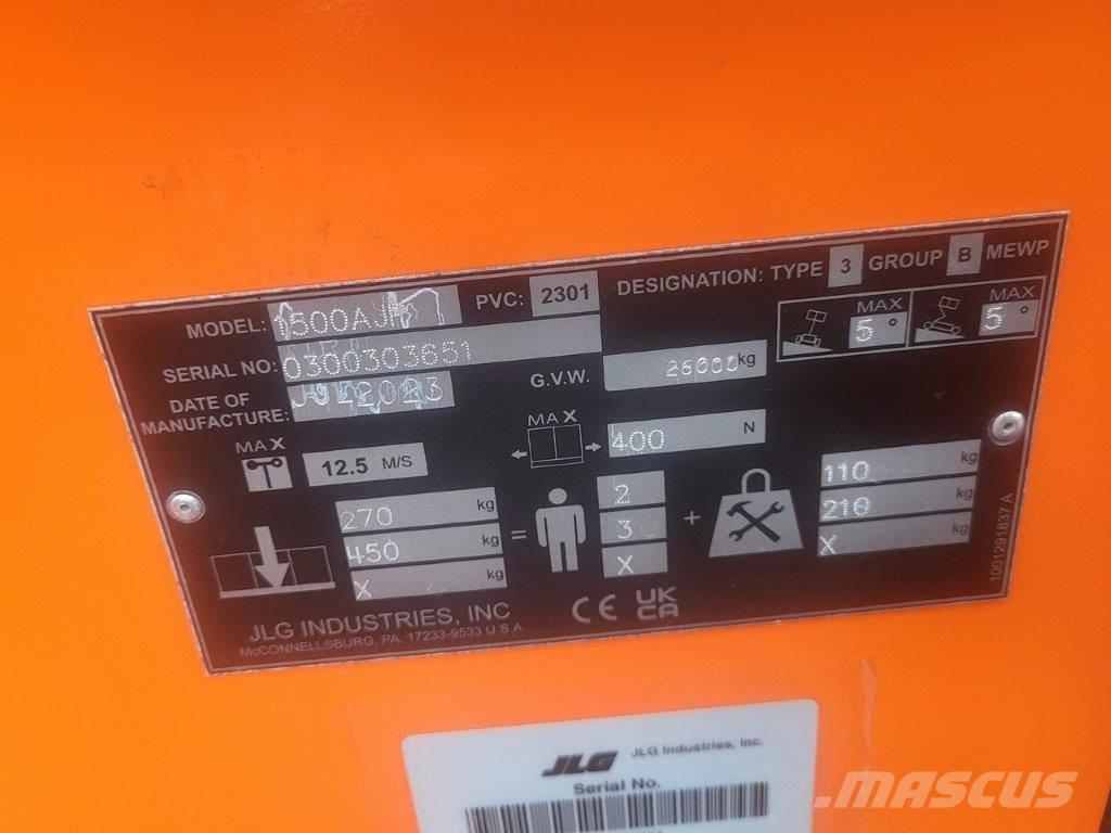 JLG 1500AJP Ανυψωτήρες με αρθρωτό βραχίονα