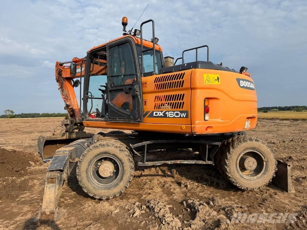 Doosan DX 160 W-3 Εκσκαφείς με τροχούς - λάστιχα