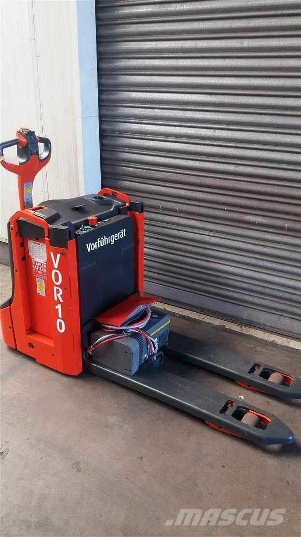 Linde T16L Παλετοφόρα πεζού χειριστή με ιστό