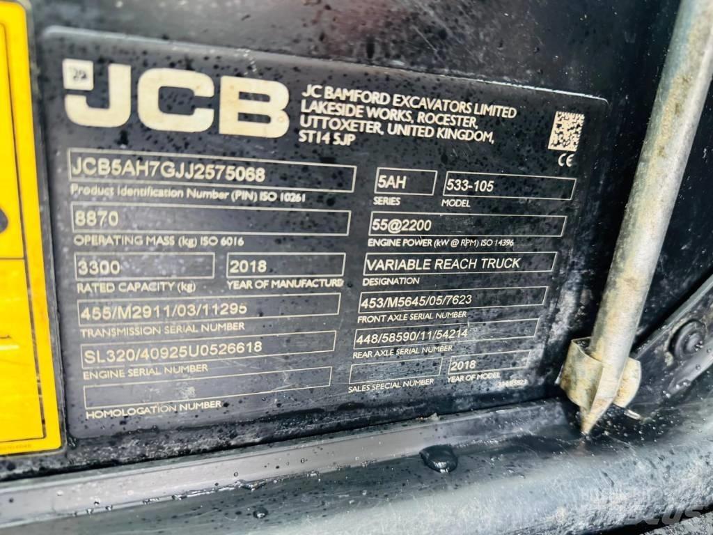 JCB 533-105 Τηλεσκοπικοί ανυψωτές