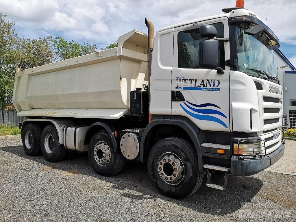 Scania G 480, 8x4 Φορτηγά Ανατροπή