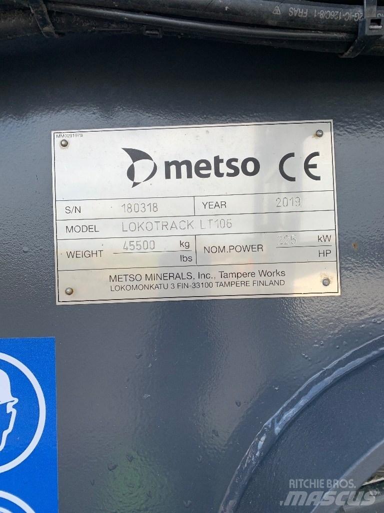 Metso LT 106 Κινητοί σπαστήρες