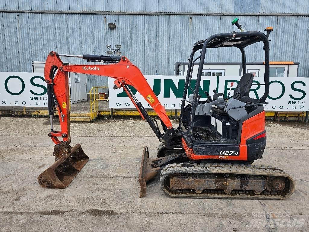 Kubota U 27-4 Εκσκαφάκι (διαβολάκι) < 7t