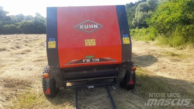 Kuhn FB 119 Πρέσες κυλινδρικών δεμάτων
