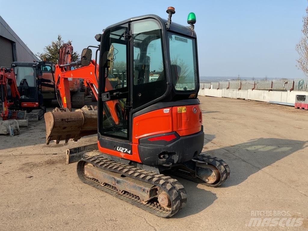 Kubota U27-4 Εκσκαφάκι (διαβολάκι) < 7t