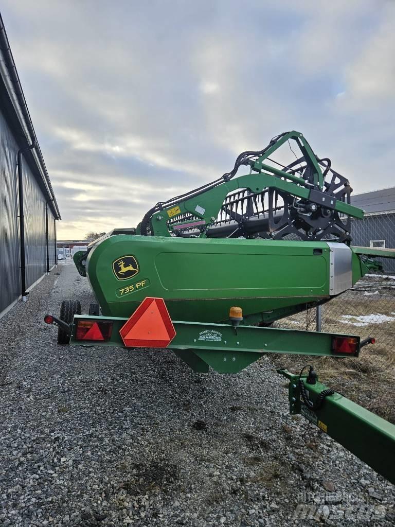 John Deere 735 PF Κεφαλές θεριζοαλωνιστικών μηχανών