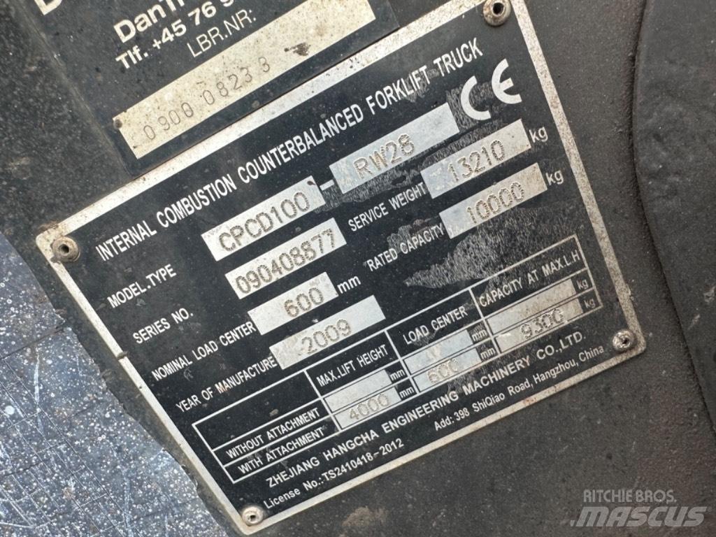 Hangcha CD100 Πετρελαιοκίνητα Κλαρκ